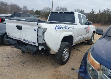 2025 Toyota Tacoma Sr from USA, damaged, VIN 3TYJDAHNXST029914